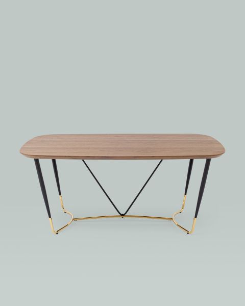 Стол обеденный Даймакс 180*90 темное дерево