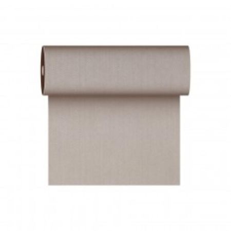 Скатерть в рулоне Dry Cotton "Тет-а-тет" шоколад, 40 см*24 м, 20 отрывов, Garcia de Pou