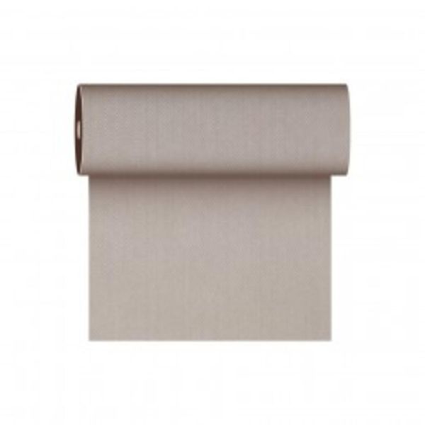 Скатерть в рулоне Dry Cotton "Тет-а-тет" шоколад, 40 см*24 м, 20 отрывов, Garcia de Pou