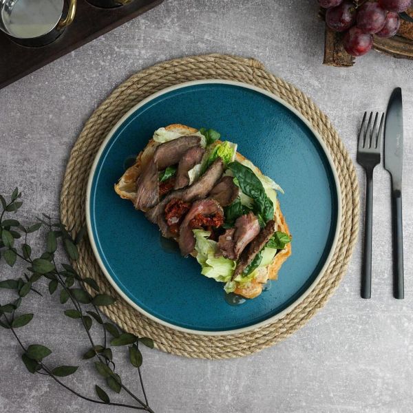 Тарелка с бортом d 26 см h1,8 см Mountain Blue Taiga P.L. Proff Cuisine [4]