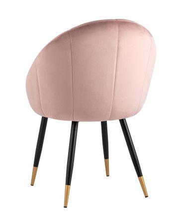 Стул Наоми велюр розовый