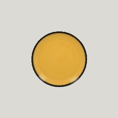 Тарелка круглая RAK Porcelain LEA Yellow 21 см (желтый цвет)