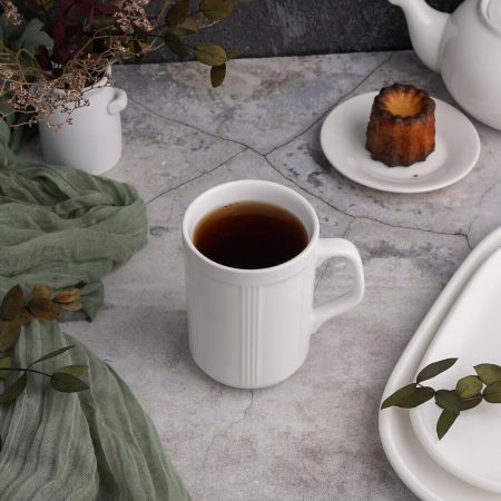 Кружка 320 мл белая d 7,8 см h11 см фарфор P.L. Proff Cuisine [1]