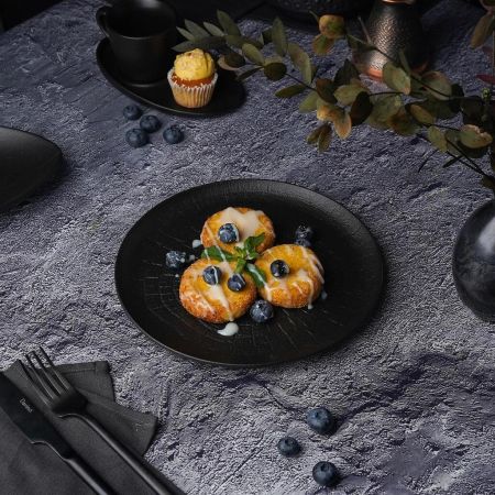 Тарелка d 20,5 см Black Raw Stellar P.L. Proff Cuisine [6]