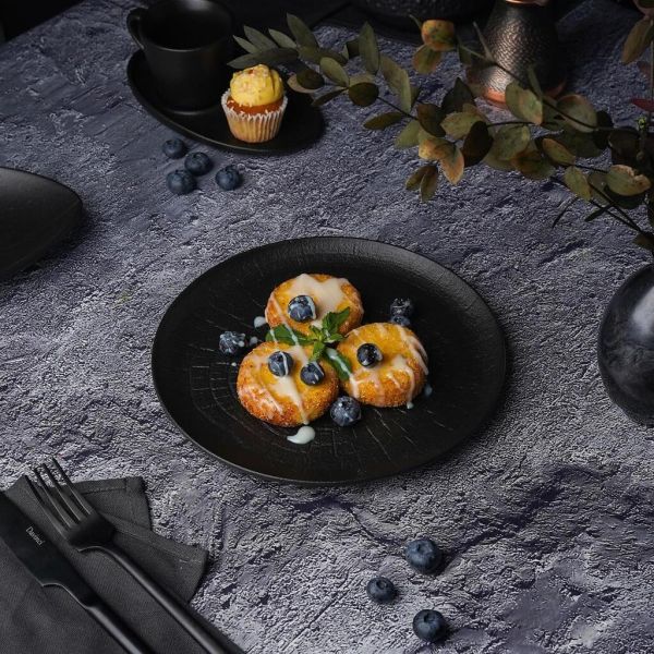 Тарелка d 20,5 см Black Raw Stellar P.L. Proff Cuisine [6]