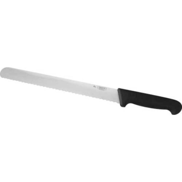 Нож для хлеба 30 см PRO-Line волнистое лезвие черная ручка P.L. Proff Cuisine
