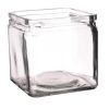 Банка для подачи квадратная 600 мл стекло 10*10*10 см P.L. Proff Cuisine
