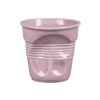 Чашка 140 мл кофейная без ручки сиреневая d 7,4 см h7 см мятая Barista (Бариста) P.L. [6]