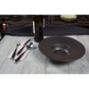 Тарелка глубокая 240 мл d 27 см для пасты/салата Black Raw Stellar P.L. Proff Cuisine [1]