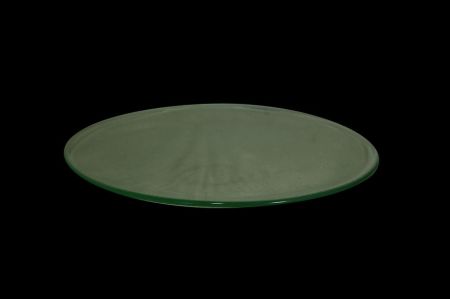 Блюдо для подачи круглое d=300 мм. стекло 3D /1/12/
