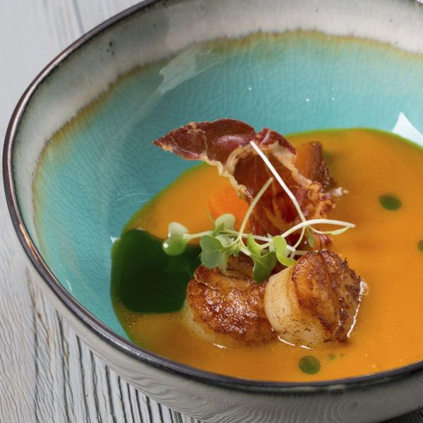 Салатник 300 мл d 17 см h6,5 см Blue Light Spider Silk Stockholm P.L. [6]