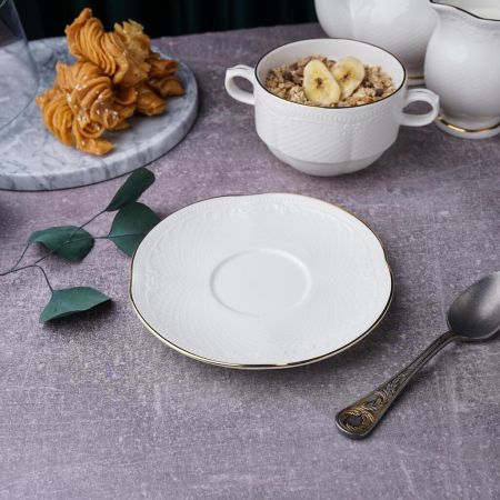 Бульонная пара 370 мл d 10,4 см h6,9 см Gold Aristocrat Noble [1]