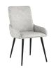 Стул Мюнхен искусственная замша светло-серый