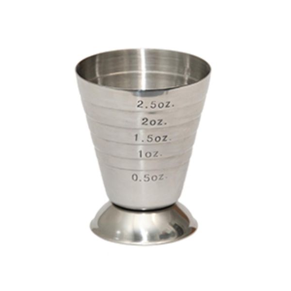 Джиггер  80 мл нерж. с делениями P.L. - Kingtex