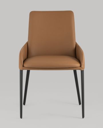 Стул Челси экокожа коричневый