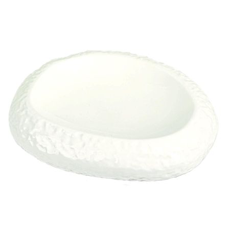 Блюдо для подачи 22,5*18,5 см h5,5 см Organic белое фарфор P.L. Proff Cuisine [3]