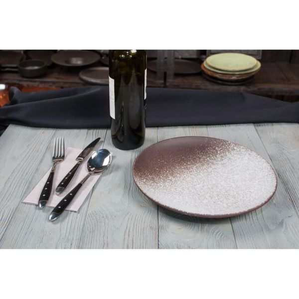 Тарелка d 26,5 см Brown Untouched Taiga P.L. Proff Cuisine [1]