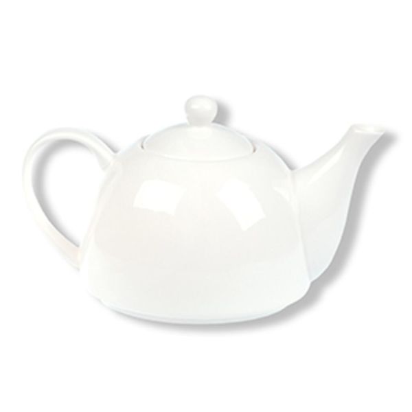 Чайник 800 мл белый фарфор P.L. Proff Cuisine [1]