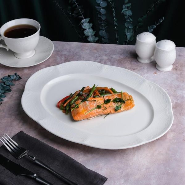 Блюдо овальное 36*27 см h2,8 см Aristocrat Noble [1]