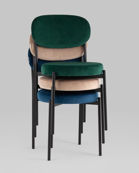 Стул Бриф NEW велюр пыльно-розовый