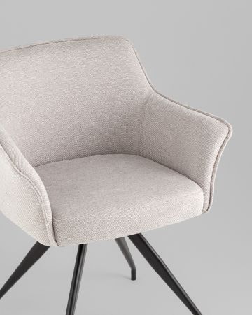 Стул обеденный Feston вращающийся серый