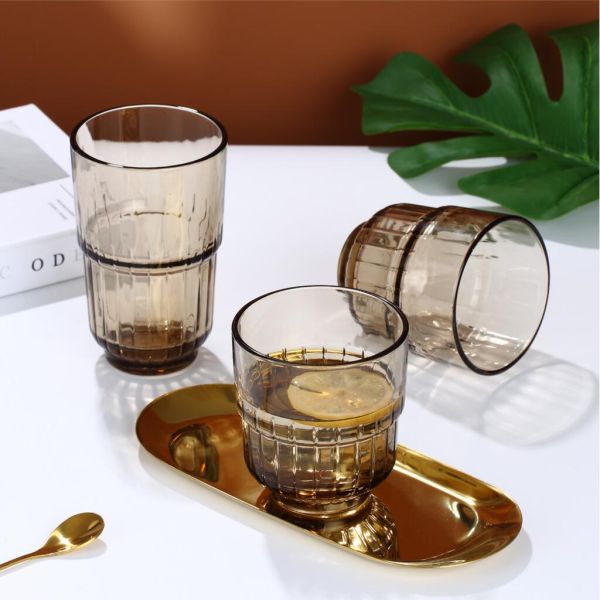 Стакан Хайбол 425 мл "Taro" Smoky d 8,2 см h13,3 см P.L. - BarWare [6]