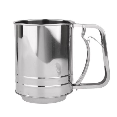 Сито  9,9 см кружка h12,9 см с механизмом нерж. мелкая сетка P.L. Proff Cuisine