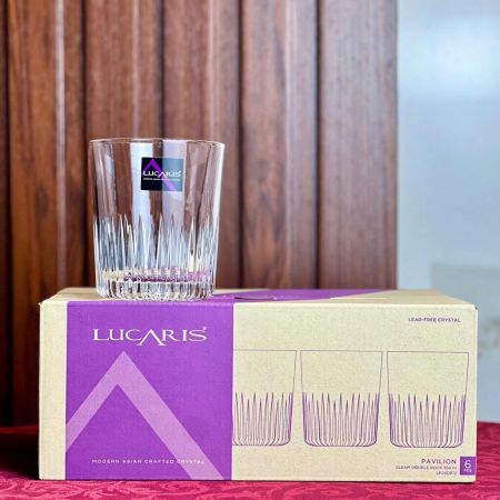 Стакан Олд фэшн 350 мл хр. стекло "Gleam Pavilion" d 8,4/6,5 см h10 см Lucaris [6]