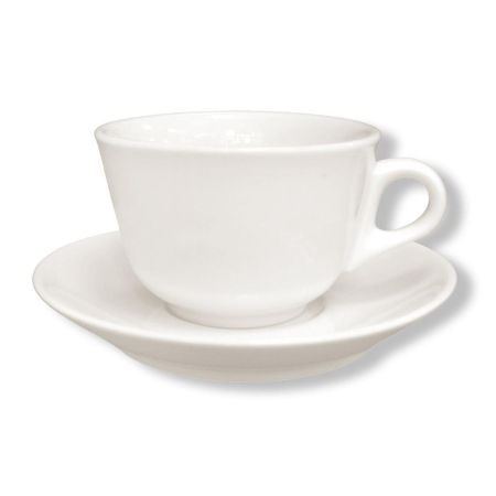 Кофейная пара 90 мл белая фарфор P.L. Proff Cuisine [6]
