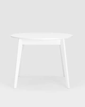 Стол Rondo 100-135*100 белый