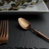Ложка чайная 15 см матовая цвет медь PVD 1920-Copper P.L. [12]