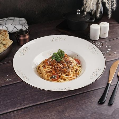 Тарелка глубокая 450 мл d 31 см h6,5 см Grace Noble [1]