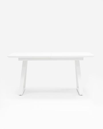 Стол обеденный Детройт раскладной 160-200*90 белый