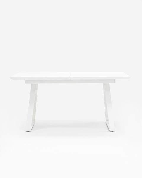 Стол обеденный Детройт раскладной 160-200*90 белый