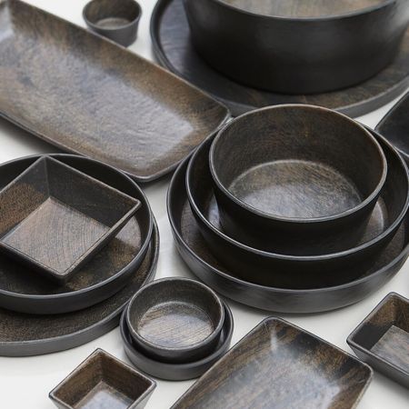 Тарелка с бортом 20,4*4,3 см Brush пластик меламин P.L. Proff Cuisine