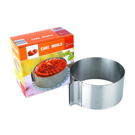 Форма круглая раздвижная "Кольцо" d 16-30 см h8,5 см нерж. P.L.