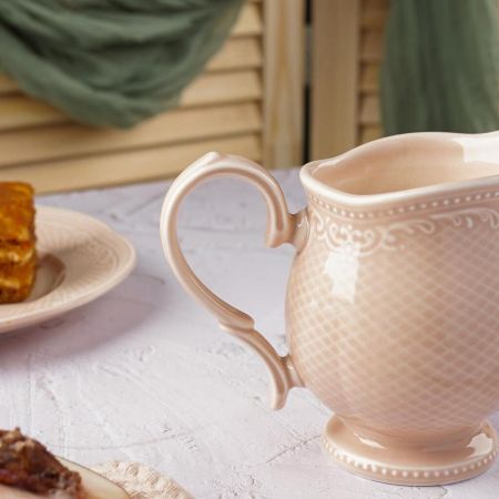 Молочник 250 мл d 6,9 см h10 см Aristocrat Peach Tea Noble [1]