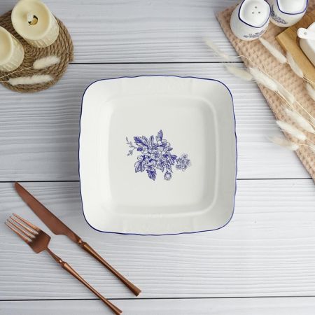 Салатник 800 мл 20*20 см h5,2 см квадратный Sea Flower P.L. Proff Cuisine [6]