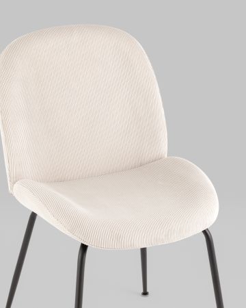 Стул Beetle вельвет бежевый