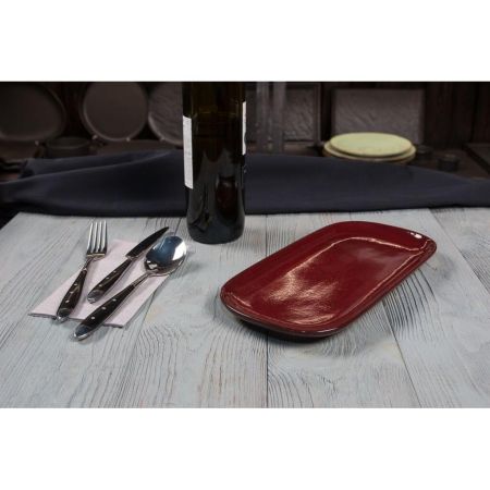 Блюдо овальное 29,2*14*2 см Evolution Dark Red P.L. Proff Cuisine [1]