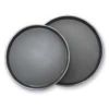 Поднос прорезиненный 40 см круглый черный пластик P.L. - BarWare