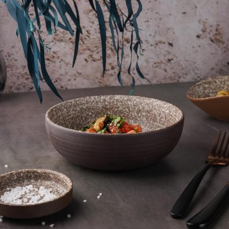 Салатник 730 мл d 16,8 см h5,6 см Brown Untouched Taiga P.L. Proff Cuisine [1]