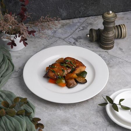 Тарелка d 25,5 см белая фарфор Classic P.L. Proff Cuisine [4]