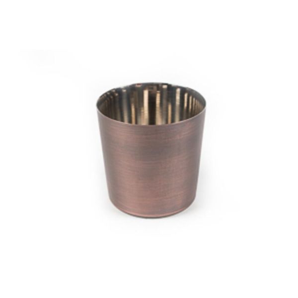 Емкость для подачи закусок/снэков 400 мл d 8,5 см h8,5 см Antique Copper нерж. P.L.