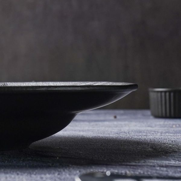 Тарелка глубокая 450 мл d 28,5 см h5 см для пасты/салата Black Raw Stellar P.L. Proff Cuisine [1]