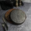 Сковорода для подачи 20 см h2,6 см круглая 2 ручки "Vintage Blued" углерод. сталь ИНДУКЦИЯ P.L.