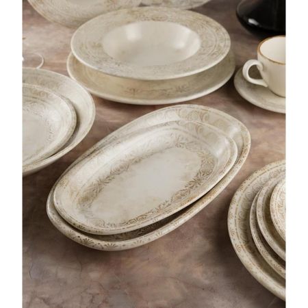 Тарелка d 24,5 см h2,1 см Antico By Bone Innovation [6]