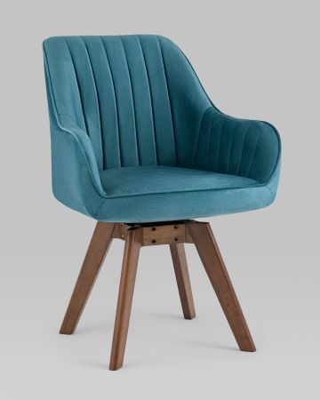 Стул обеденный вращающийся MANS NEW бирюзовый