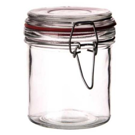 Банка для подачи и хранения 225 мл стекло с крышкой и бугельным замком d 7,7 см h10,1 см P.L.