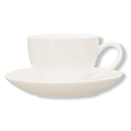 Чайная пара 200 мл белая фарфор P.L. Proff Cuisine [4]